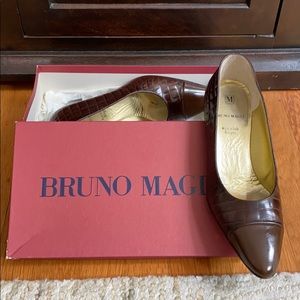 Bruno Malgi Brown Pumps
